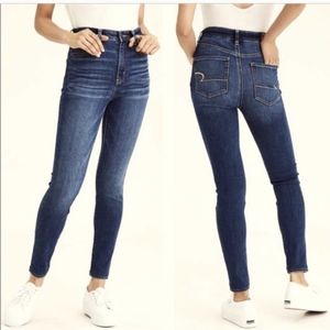 American Eagle Outfitters Hi-rise Jeggings  Crop Super-Stretch Size 2